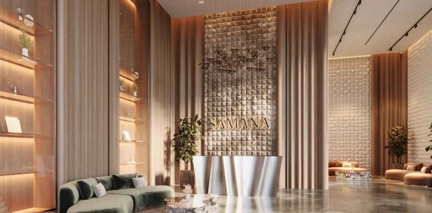 Apartmen di Samana Greenfield di Al Warsan, Dubai, UAE 2 bilik tidur, 88.26 meter persegi № 698600