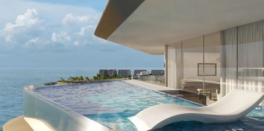 Квартира в Karl Lagerfeld Beach Residences в Al Marjan Island, Рас-эль-Хайма, ОАЭ 5 комнат, 289.3м2 № 700591