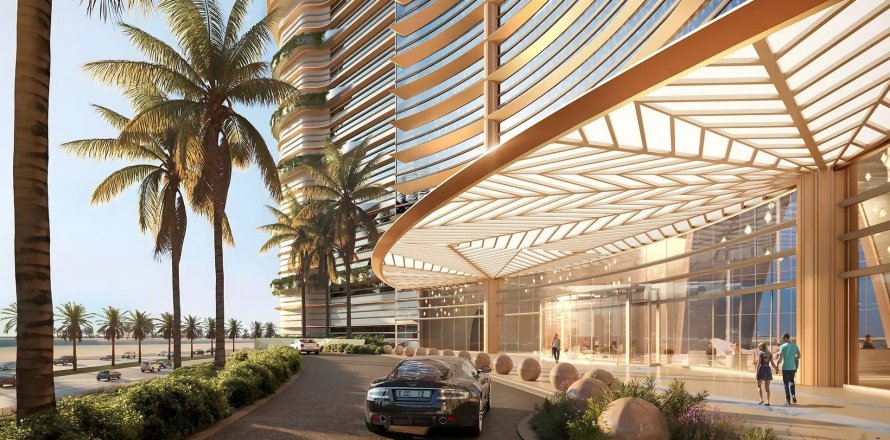 Apartmen di Karl Lagerfeld Beach Residences di Al Marjan Island, Ras Al Khaimah, UAE 2 bilik tidur, 122.26 meter persegi № 700589