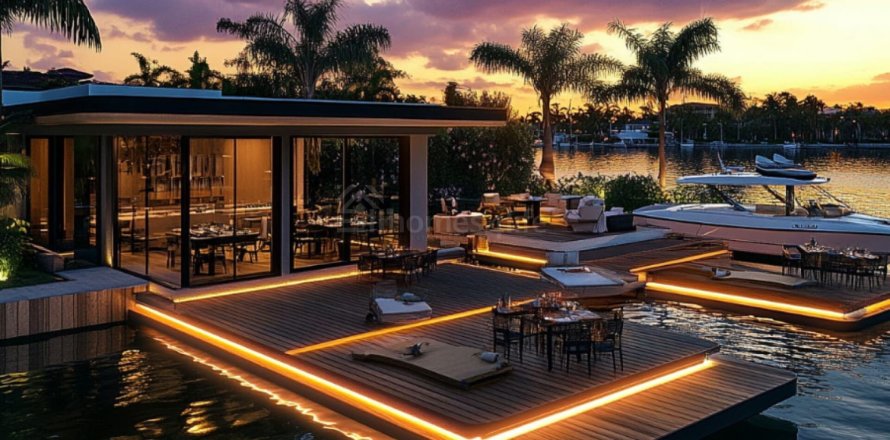 Villa asukohaga The World Islands, Dubai, AÜE: 4 magamistoaga, 144 m² Nr 700787