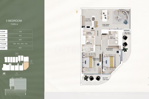 Dzīvoklis Al Satwa, Dubaijā, AAE 1 istaba, 38 m2 Nr. 730779 - attēls 25