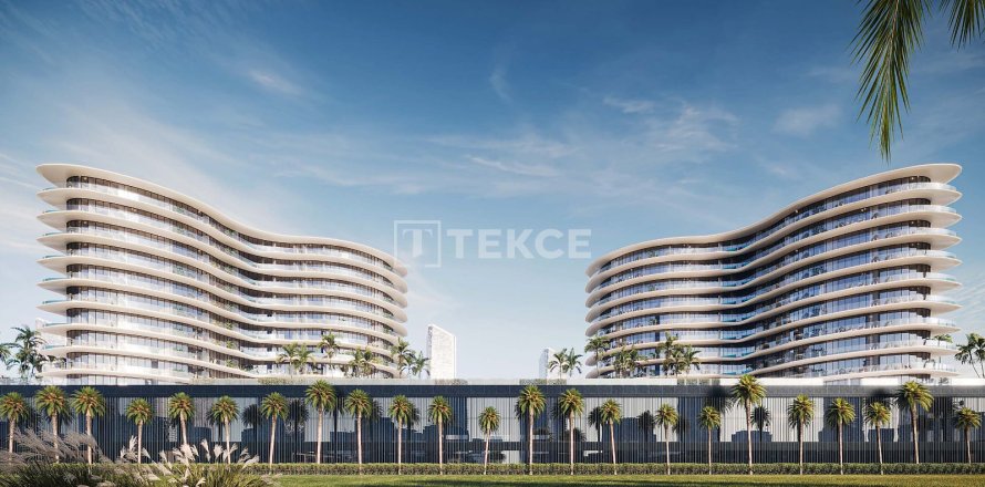 Apartmen di Dubai, UAE 1 bilik, 52 meter persegi № 730811