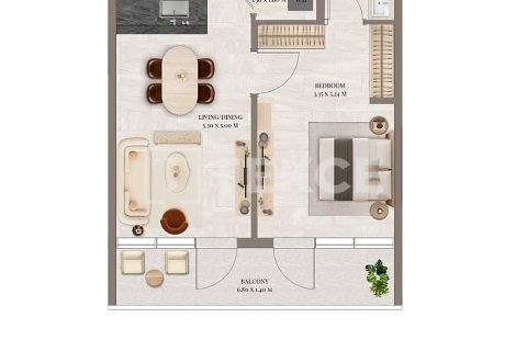 דירה למכירה ב Dubai Land, Dubai, איחוד האמירויות  1 חדר שינה, 82 מ"ר, מספר 730809 - תמונה 22