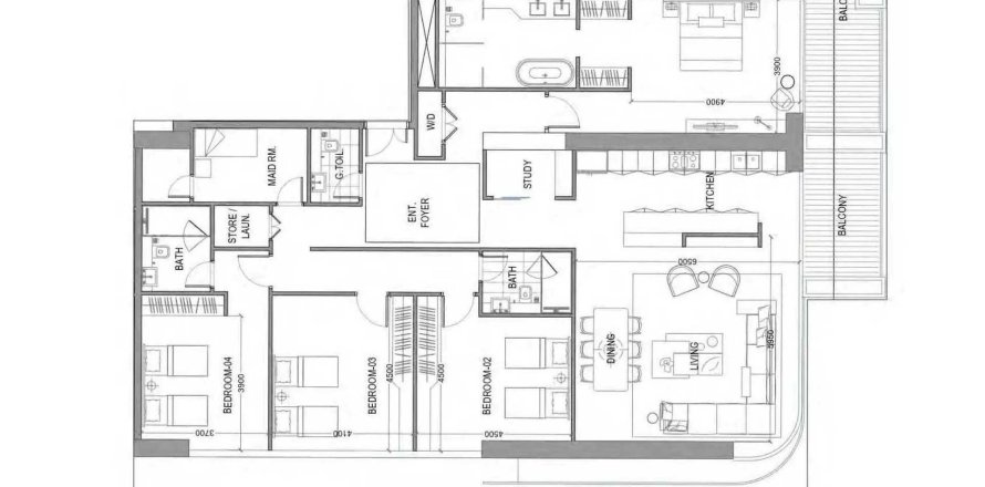 Appartement à Al Wasl, Dubai, EAU: 4 chambres, 244.33 m2 № 718374