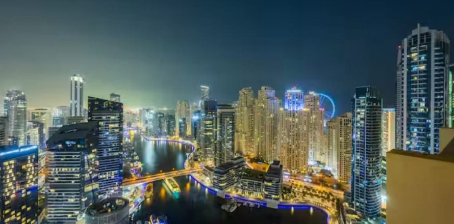 Dubai Marina、Dubai、UAEにあるマンション 1ベッドルーム、81.8 m2 No678313