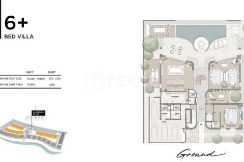 Vila v Meydan, Dubai, SAE 7 ložnice, 1209 m² Č.: 714579 - fotografie 26
