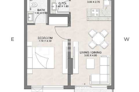 Apartman u Dubai, UAE 2 spavaćih soba, 129 m2 Br. 714581 - fotografija 20