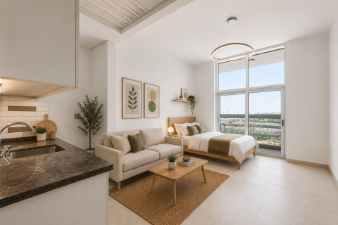 Apartman u Al Furjan, Dubai, UAE 36.89 m2, 1 soba Br. 748459