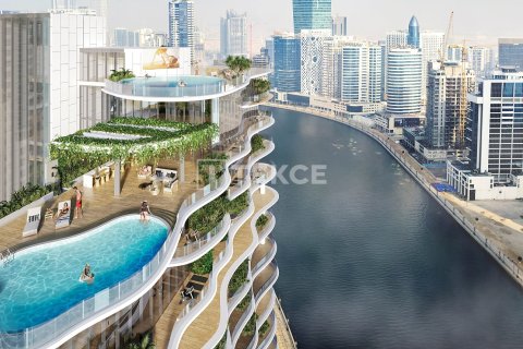 Bliźniak na sprzedaż w Business Bay, Dubai, ZEA 1 sypialnia, 161 mkw., nr 754572 - zdjęcie 2