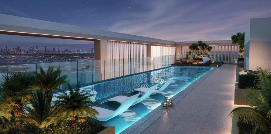 Lägenhet i Al Jaddaf, Dubai, UAE 3 sovrum, 159 kvm Nr. 680485