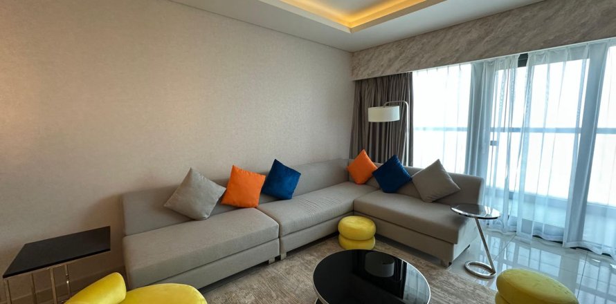 Apartman u Business Bay, Dubai, UAE 128.9 m2, 2 spavaćih soba Br. 661516