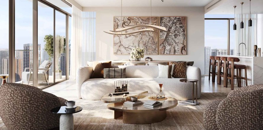 Пәтер VALIA, Dubai Creek Harbour (The Lagoons), Дубай, БАӘ-да 2 жатын бөлмелер, 116.6 м² № 740876