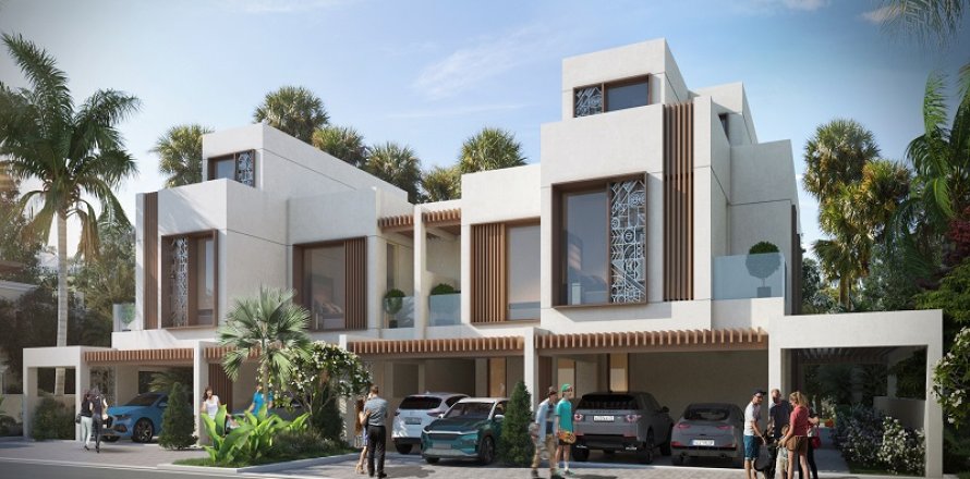 Rumah bandar di Damac Lagoons, Dubai, UAE 4 bilik tidur, 213 meter persegi № 648878