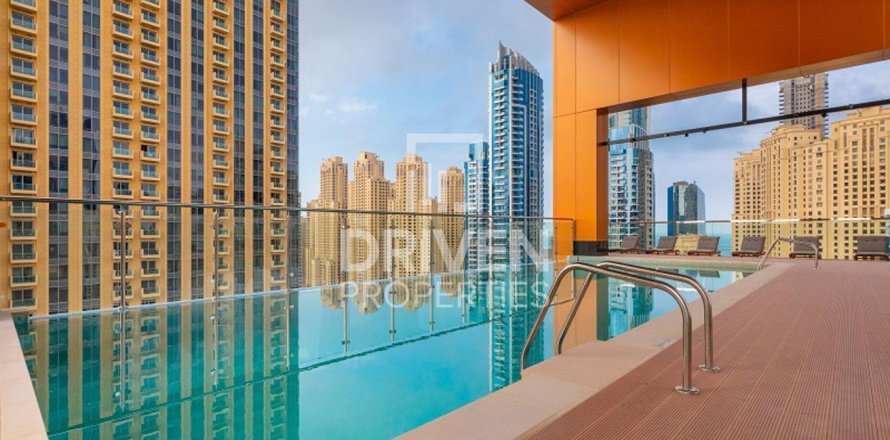 Dubai Marina, Dubai, संयुक्त अरब अमीरात में अपार्टमेंट, 1 बेडरूम, 68.66 वर्ग मीटर, संख्या 744984