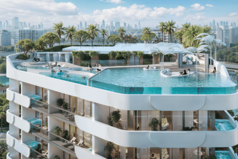 Apartmen di Dubai, UAE 3 bilik tidur, 138 meter persegi № 732992