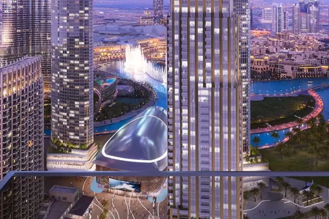 Byt v FORTE v Downtown Dubai (Downtown Burj Dubai), SAE 1 ložnice Č.: 720935