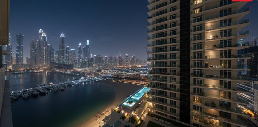 Dubai Harbour, Dubai, संयुक्त अरब अमीरात में अपार्टमेंट, 1 बेडरूम, 79.8 वर्ग मीटर, संख्या 695135