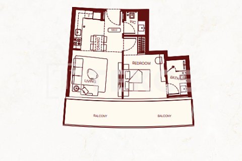 Müüa korter asukohaga Majan, Dubai, AÜE: 1 magamistoaga, 65 m² Nr 730766 - pilt 25