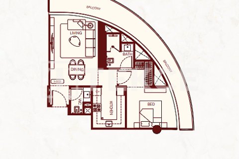 Müüa korter asukohaga Majan, Dubai, AÜE: 1 magamistoaga, 65 m² Nr 730766 - pilt 23