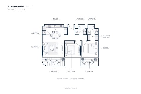 Apartamento en venta en Dubai South (Dubai World Central), Dubai, EAU 37 m2 № 728663 - foto 26