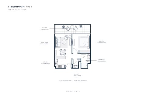 Apartamento en venta en Dubai South (Dubai World Central), Dubai, EAU 37 m2 № 728663 - foto 24