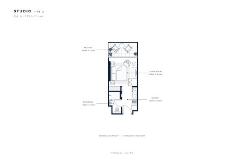 Apartamento en venta en Dubai South (Dubai World Central), Dubai, EAU 37 m2 № 728663 - foto 23