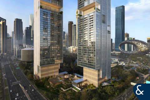 Apartmen di Sheikh Zayed Road, Dubai, UAE 2 bilik tidur, 104 meter persegi № 666259 - foto 2