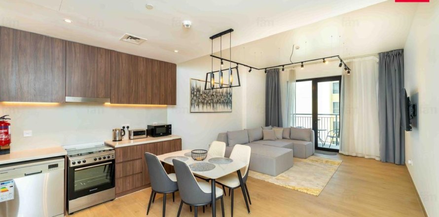 Пәтер Дубай, БАӘ-да 1 жатын бөлме, 72.6 м² № 668947