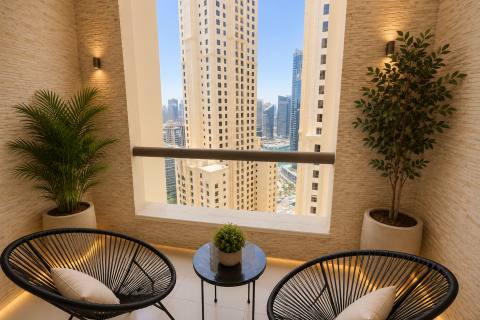 Apartament de închiriat în Jumeirah Beach Residence, Dubai, EAU 2 dormitoare, 151.68 mp.  №751041 - poză 5
