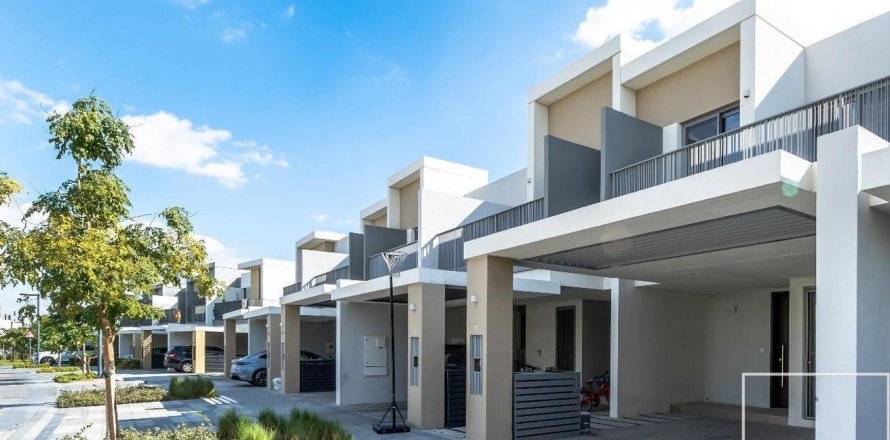 Řadový dům v Tilal Al Ghaf, Dubai, SAE 3 ložnice, 140 m² Č.: 635487