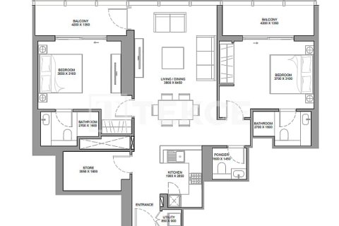 Appartement à vendre à Dubai, EAU 4 chambres, 227 m2 № 679603 - photo 15