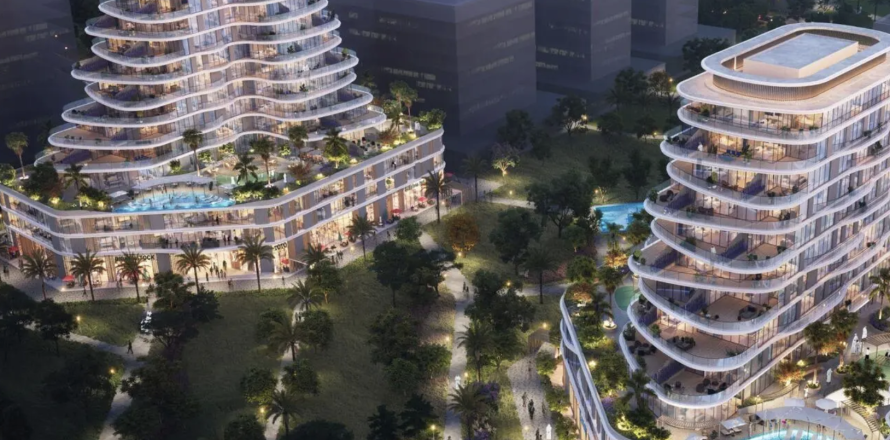 Apartemen di Dubai, UEA 2 kamar tidur, 124 m2 nomor 700281