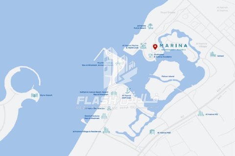 Huoneisto Al Hamra Village, Ras Al Khaimah, Arabiemiraatit 1 makuuhuone, 76 m2 № 656659 - kuva 16