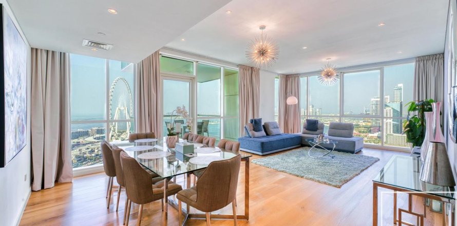 Lakás itt: Jumeirah Beach Residence, Dubai, EAE, 4 hálószoba, 274 m², azonosító: 680763