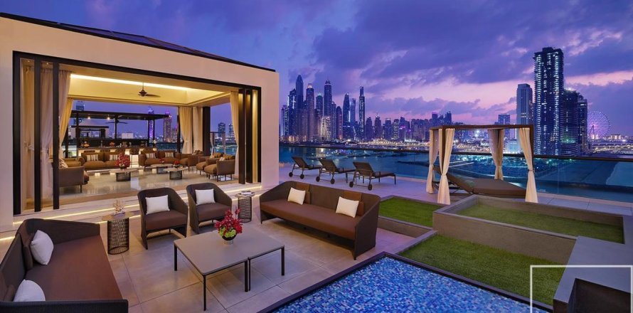 Penthouse w Palm Jumeirah, Dubai, ZEA 2 sypialnie, 970 mkw. nr 681063