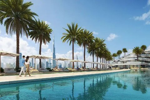 Пәтер Бизнес-Бэй, Дубай, БАӘ-да 1 жатын бөлме, 95.4 м² № 661558 - фото 9