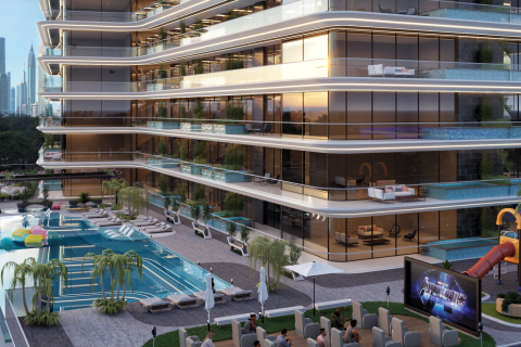 Apartemen di Dubai Sports City, UEA 1 ruangan, 37.89 m2 nomor 749056 - foto 3