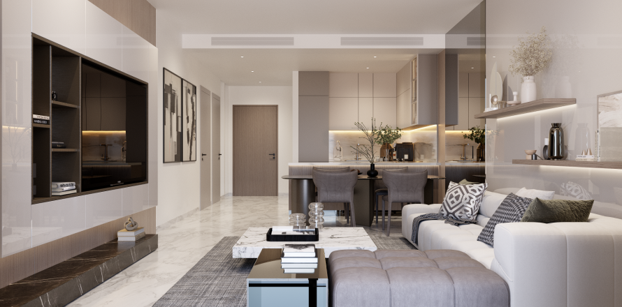 Apartemen di Dubai Sports City, UEA 1 ruangan, 37.89 m2 nomor 749056