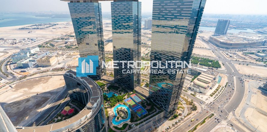 Appartement à Al Reem Island, Abu Dhabi, EAU: 1 chambre, 83.6 m2 № 638957