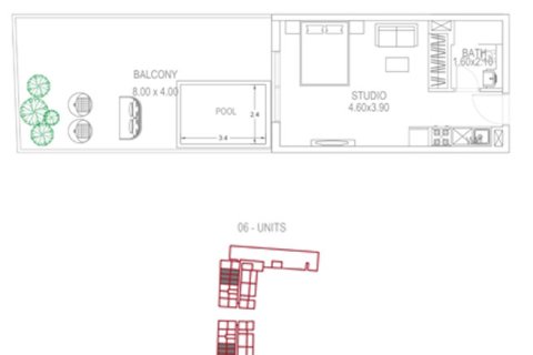 Huoneisto PETALZ Al Warsan, Dubai, Arabiemiraatit 1 huone, 37 m2 № 728637 - kuva 8