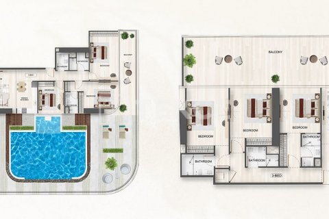 Byt v Jumeirah Village Triangle, Dubai, SAE 1 ložnice, 75 m² Č.: 629793 - fotografie 12
