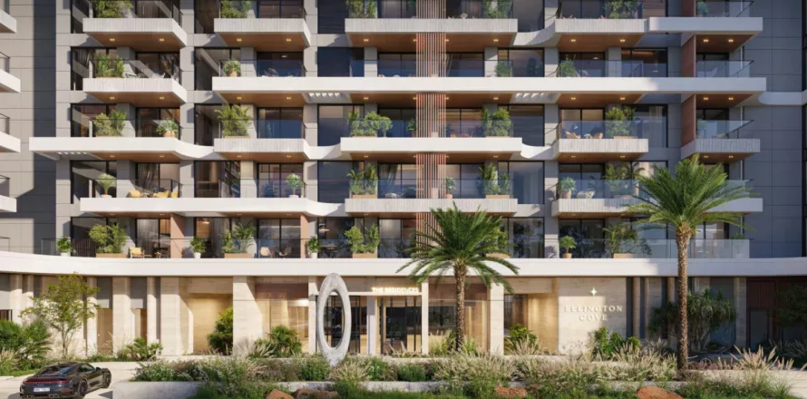 Apartmen di Dubai, UAE 1 bilik tidur, 74 meter persegi № 639777