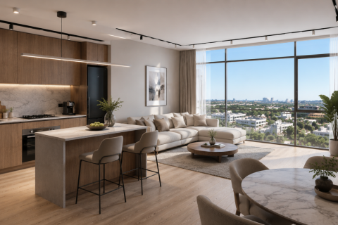 Apartman u Downtown Jebel Ali, Dubai, UAE 3 spavaćih soba, 141 m2 Br. 753943 - fotografija 4