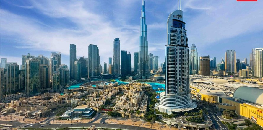 Huoneisto Downtown Dubai (Downtown Burj Dubai), Arabiemiraatit 2 makuuhuonetta, 87 m2 № 662222