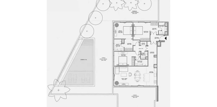 Apartament w Deira, Dubai, ZEA 3 sypialnie, 401.53 mkw. nr 718457