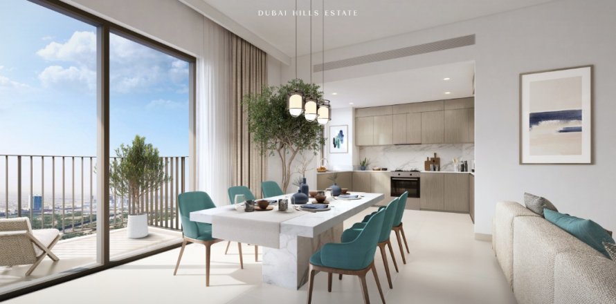 Dubai Hills Estate, UAE의 아파트 침실 2개, 92제곱미터 번호 637291