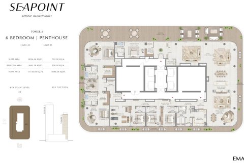 آپارتمان برای فروش در  Dubai Harbour، Dubai، امارات متحده عربی  1 خوابه ، 53 متر مربع ، شماره 704946 - تصویر 11