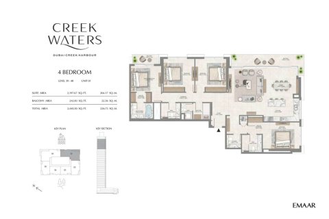 Apartment in CREEK WATERS APARTMENTS in Dubai Creek Harbour (The Lagoons), Dubai, UAE 1 bedroom, 70 sq.m. № 704945 - photo 12