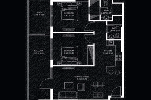 Appartamento in vendita a Jumeirah Lake Towers, Dubai, EAU 1 camera da letto, 37 mq. № 732775 - foto 12