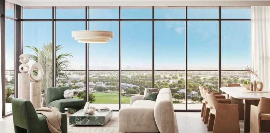 Apartament në Golf Grand në Dubai Hills Estate, Emiratet e Bashkuara Arabe 3 dhoma gjumi, 187 m2. № 637175